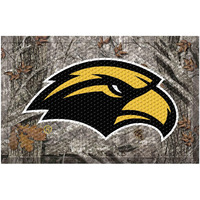 FANMATS 32886 Southern Miss Rubber Scraper Door Mat