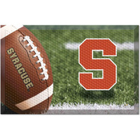 FANMATS 32880 Syracuse Rubber Scraper Door Mat