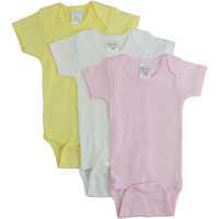 Bambini Pastel Girls Short Sleeve Variety Pack-Newborn