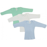 Bambini Boys Pastel Variety Long Sleeve Lap T-shirts-Small