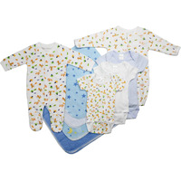 Bambini Newborn Baby Boy 9 Pc Layette Set