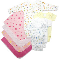 Bambini Newborn Baby Girls 8 Pc Layette Set