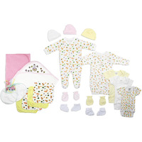 Bambini Newborn Baby Girls 21 Pc Layette Set