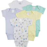 bambini Short Sleeve One Piece 5 Pack