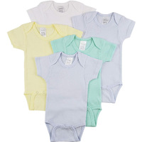 bambini Short Sleeve One Piece 5 Pack