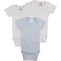 bambini Short Sleeve One Piece 3 Pack