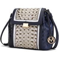 MKF Collection by Mia K. MKF-X590NV Jamilah Cross-Body Bag, Navy