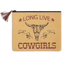 Colonial Tin Works Long Live Cowgirls Travel Bag, 9-inch Height, Women, Cosmetics Organizer