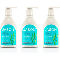 Jason Natural Products Aloe Vera Satin Shower Body Wash, 30 Ounce - 3 per case.