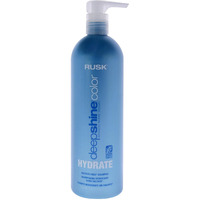 RUSK Deepshine Color Hydrate Shampoo, Replenishes Moisture and Maintaints Color Vibrancy, 25 fl. oz.