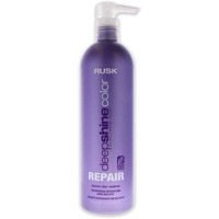 RUSK Deepshine Color Repair Sulfate Free Shampoo, Repairing and Restoring, Protects Color, 25 fl.oz.