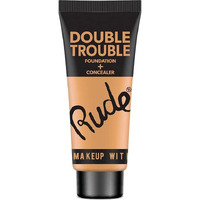 Rude - Double Trouble Foundation + Concealer - Ivory