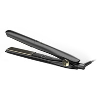 ghd Gold Styler  1" Flat Iron Hair Straightener, Professional Ceramic Hair Straightening Styling Tool for Stronger Hair & More Color Protection  Black