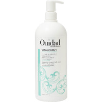 OUIDAD Vitalcurl+ Clear & Gentle Shampoo Liter Size, 33.8 oz.