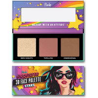 RUDE NOFILTER 3D FACE PALETTE, Stars