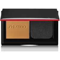 Shiseido Synchro Skin Self-Refreshing Custom Finish Powder Foundation - 24-Hour Sheer-to-Medium Buildable Coverage with Shine Control - Smudge Proof & Non-Comedogenic - Citrine 360