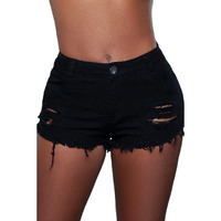 BeWicked 89546: Curves for Days Shorts Black L