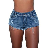 BeWicked 89547: Curves for Days Shorts Blue S