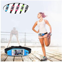 BOOST BELT Exercise Essential Pouch and Smartphone Case (4.7 Inch (iPhone 6 / Galaxy 4 Etc.) Sky Blue)