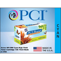 PCI Brand Remanufactured Toner Cartridge Replacement for Xerox 6R1398 WC 7425, 7428, 7435 Cyan Toner Cartridge 15K