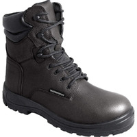 S Fellas by Genuine Grip 6080-8M Mens Poseidon 8 in. Comp Toe Work Boot44; Black - Size 8