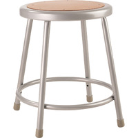 National Public Seating Stools 18" Grey