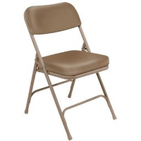 Folding Chair [Set of 2] Color: Brown