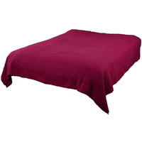 Rizzy Home | BT1789 | 70"x86" Red/Pink/Purple Floral Quilt