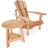 All Things Cedar 2 Pc. Tripod Adirondack Set