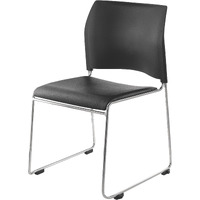 NPS 8700 Series Cafetorium Plush Vinyl Stack Chair