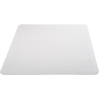 Deflecto EconoMat Clear Chair Mat, Hard Floor Use, Rectangle, Straight Edge, 36" x 48", Clear (CM2E142COM)