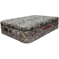 Pittman Outdoors Extreme Series Indoor and Outdoor Waterproof Air Mattress with Built-in Electrical Air Pump, Queen 20-inches Tall, Realtree Camo