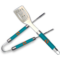 Northwest The Company NFL Miami Dolphins 2-Piece BBQ Utensil Set, One Size, Team Colors