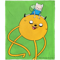 Northwest Adventure Time Silk Touch Throw Blanket, 50" x 60", Taking A Ride