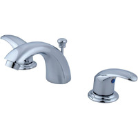 Kingston Brass KB6951LL Legacy Mini Widespread Lavatory Faucet with Pop-Up, Polished Chrome