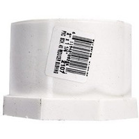 Charlotte Pipe Reducing Bushing 2 " X 1-1/4 " White Pvc Schedule 40