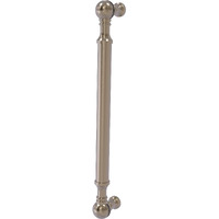 Allied Brass P-3/8 8 Inch Beaded Door Pull, 8" x 3/4", Antique Pewter