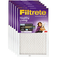 Filtrete MERV 11 16x16x1 Ultra Allergen Air Filter MPR 1500 - 6 Pack