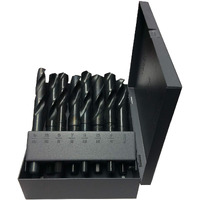 9/16-1" x 16ths 8 Piece HSS Reduce Shank Drill Set