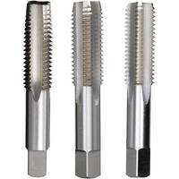 6-32 GH3 3 FLUTE HIGH SPEED STEEL 3 PIECE TAP SET