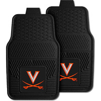 Virginia 2-pc Vinyl Car Mat Set