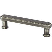 Berenson Harmony Collection 96mm Center Cabinet Handle Pull, Vintage Nickel