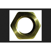 JMF Brass Pipe Lock Nut 3/4 in. Dia.