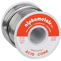 SOLDER W/ACID CORE 40/60