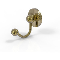 Allied Brass P1020 Prestige Skyline Collection Robe Hook, Unlacquered Brass