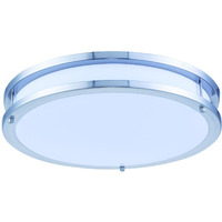 Elitco Lighting CF3201 Household-Light-Bulbs LED Double Ring Ceiling Flush, 3000K, 105, CRI80, ETL, 28W, 100W Equivalent, 35000HRS, LM2000, DIMMABLE, 5 Years Warranty, Input Voltage 120V