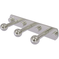 Allied Brass P1000-20-3-SN Prestige Skyline Collection 3 Position Multi Peg, Satin Nickel