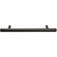 Utopia Alley Carli Pull Handle - Decorative Cabinet Drop Pull Handles - Vintage Cabinet Hardware, Finished Matt Black- 5.0" Center to Center (1)