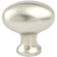 1.187 in. Valencia Knob with Long Brushed Nickel