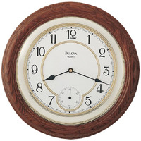 Bulova William Deco Wall Clock - C4596